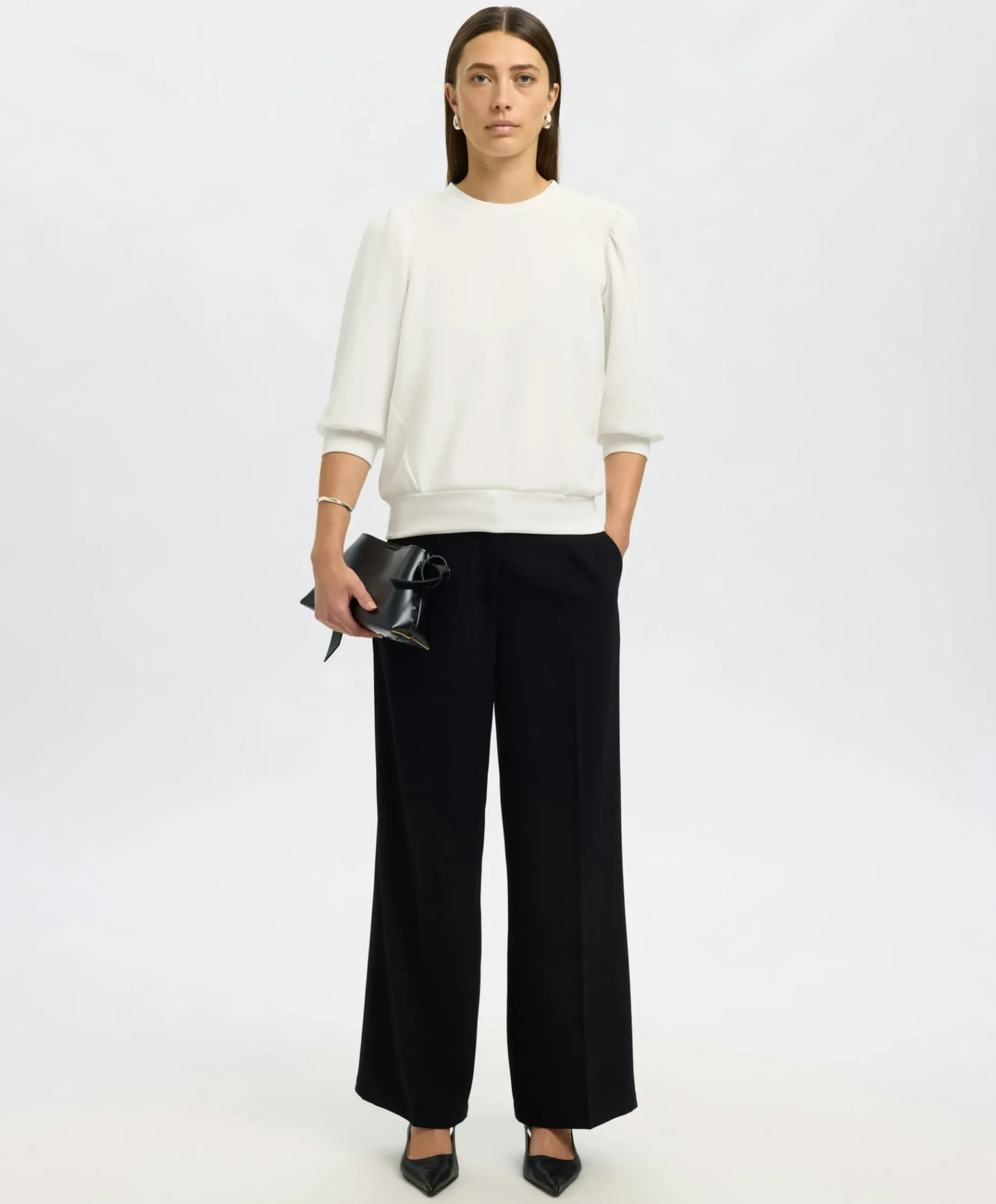 Dames sweater ecru