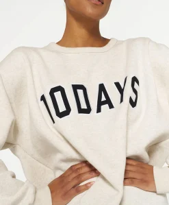 Dames sweater ecru