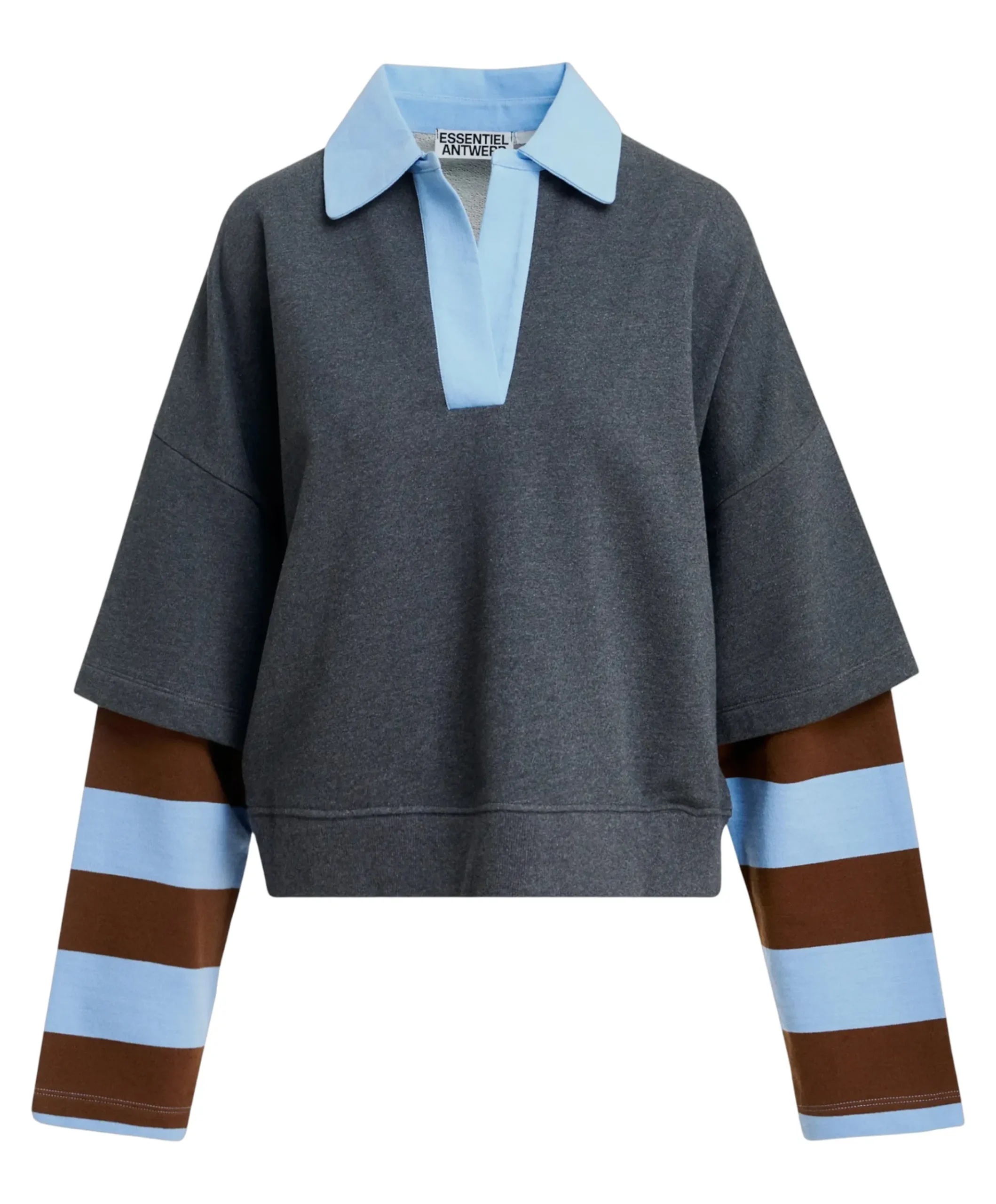 Dames sweater grijs