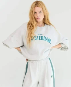 Dames sweater grijs