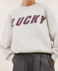 Dames sweater grijs