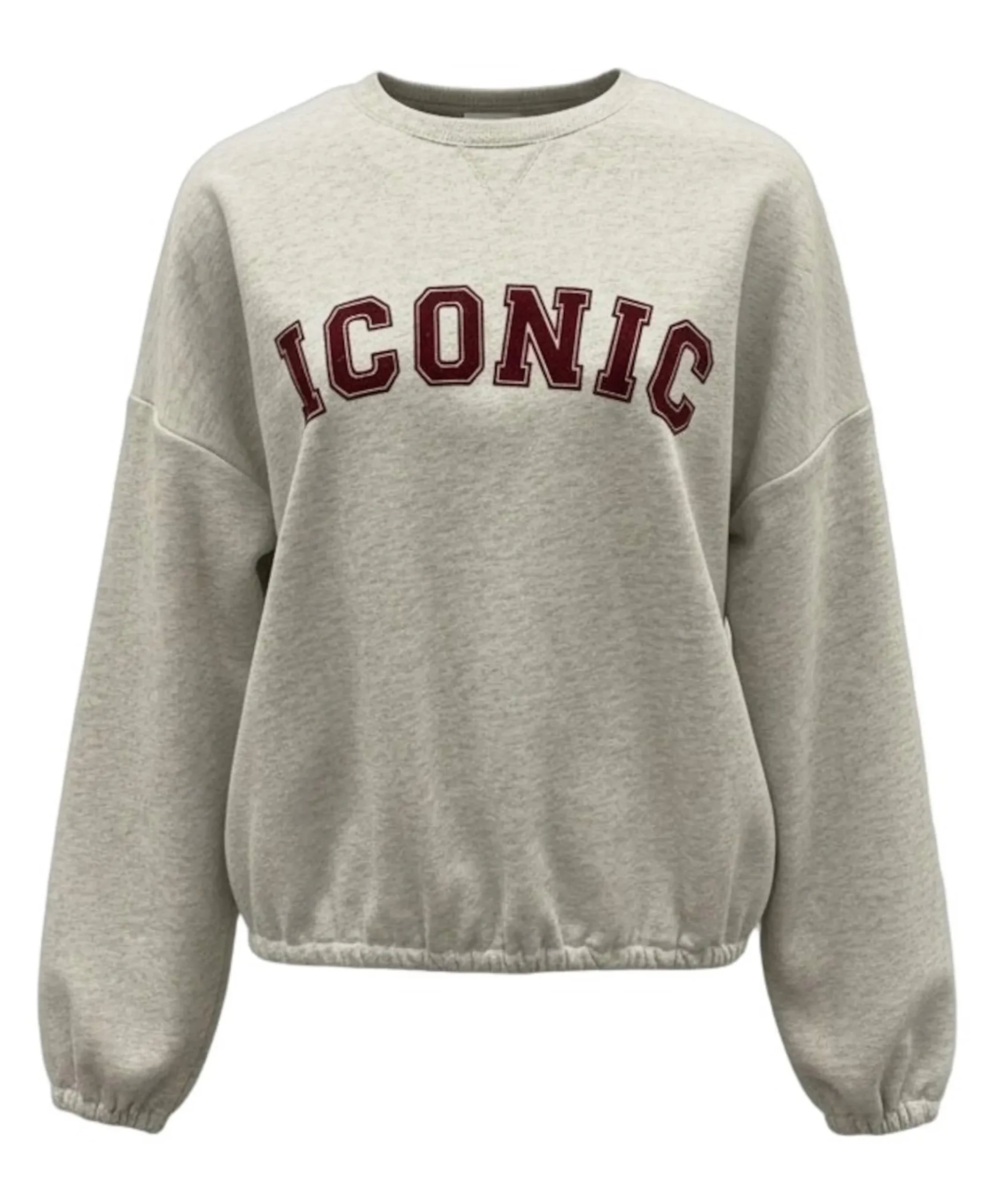 Dames sweater grijs