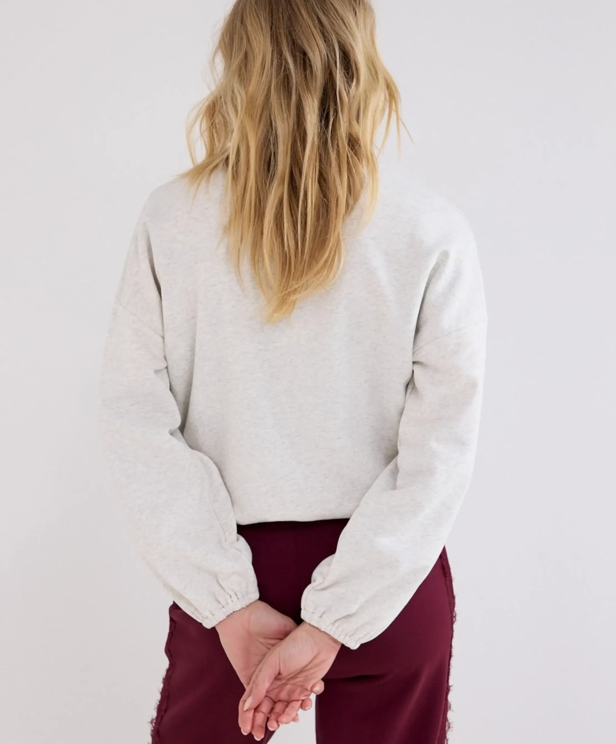 Dames sweater grijs