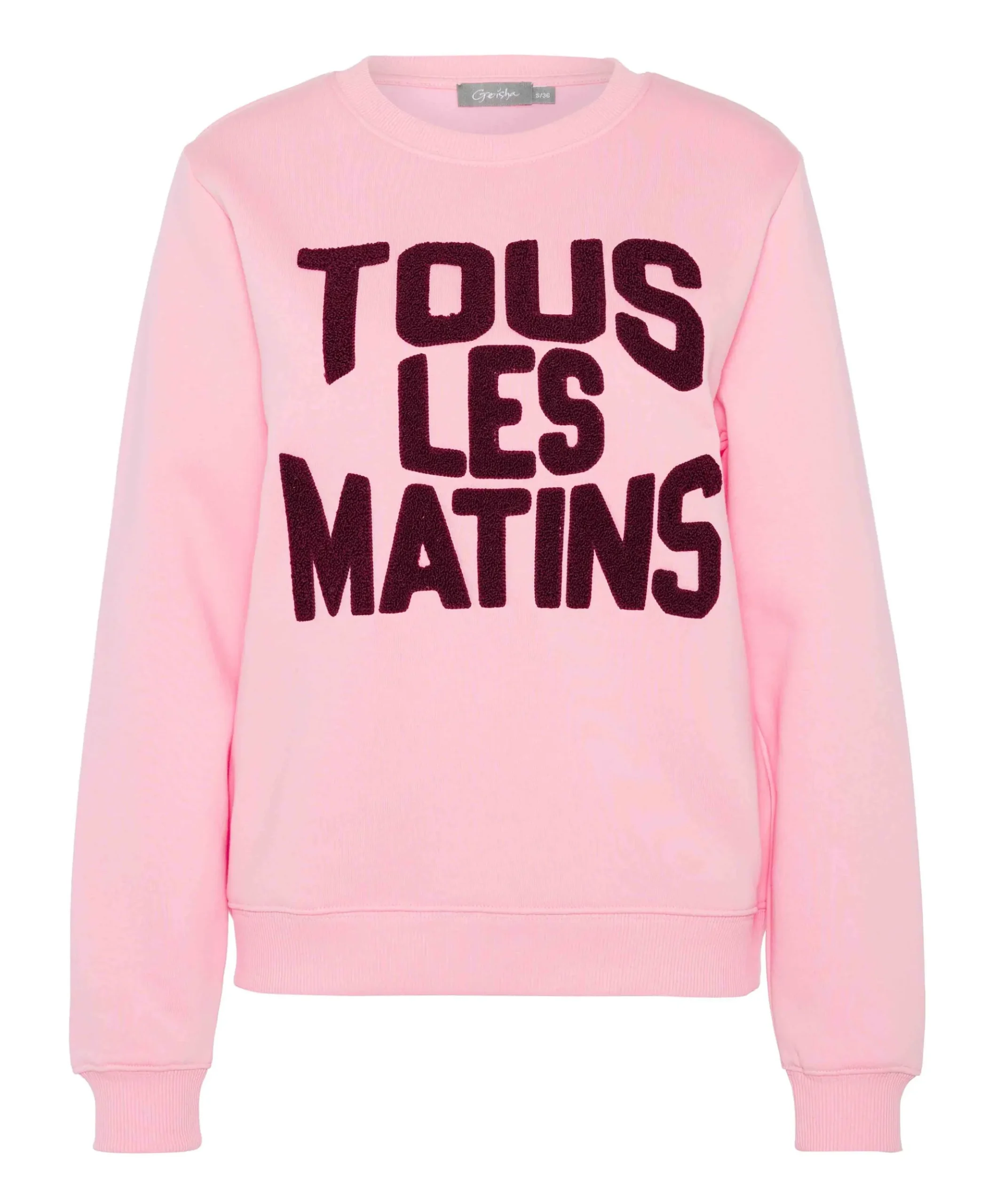 Dames sweater roze
