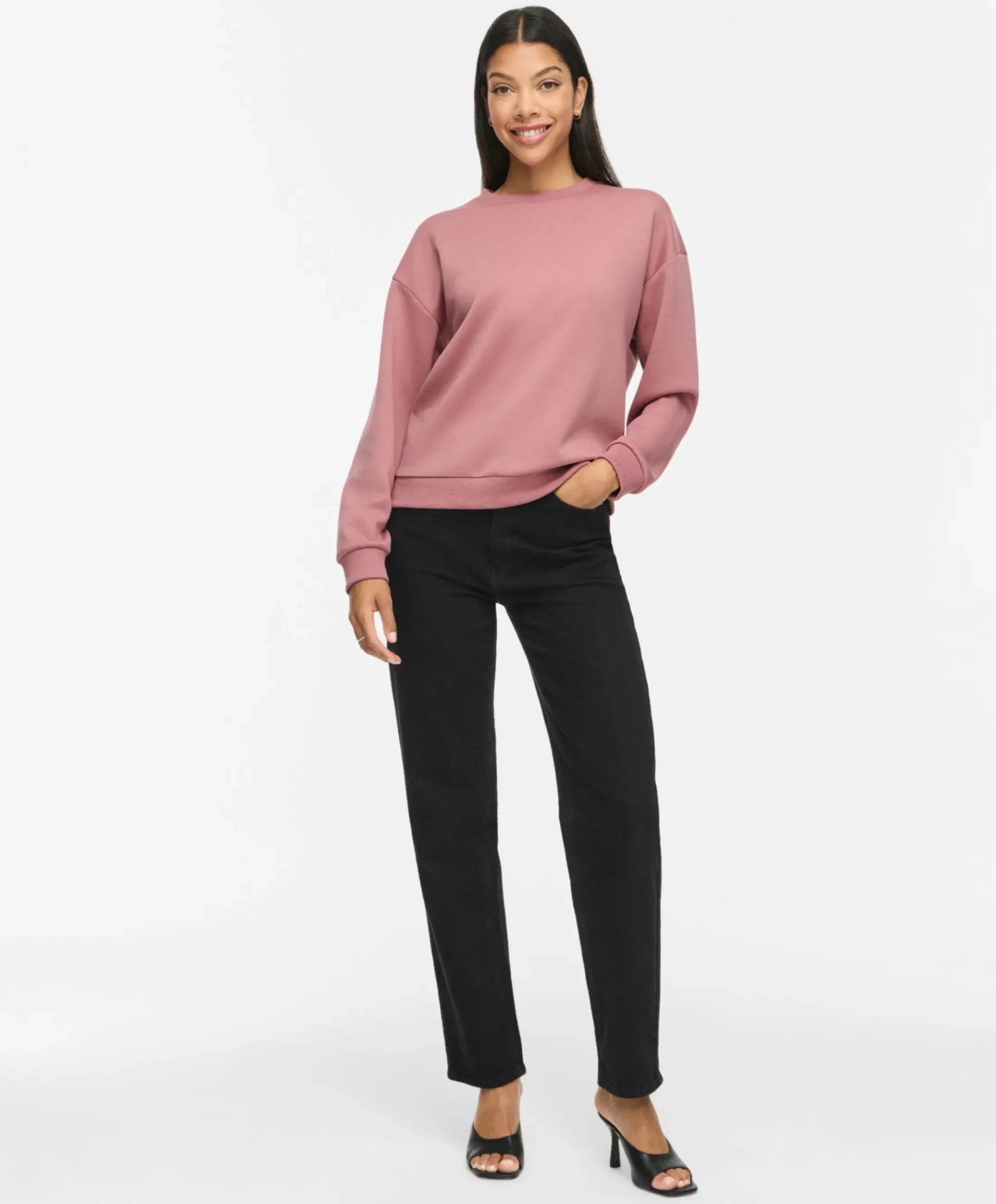 Dames sweater roze