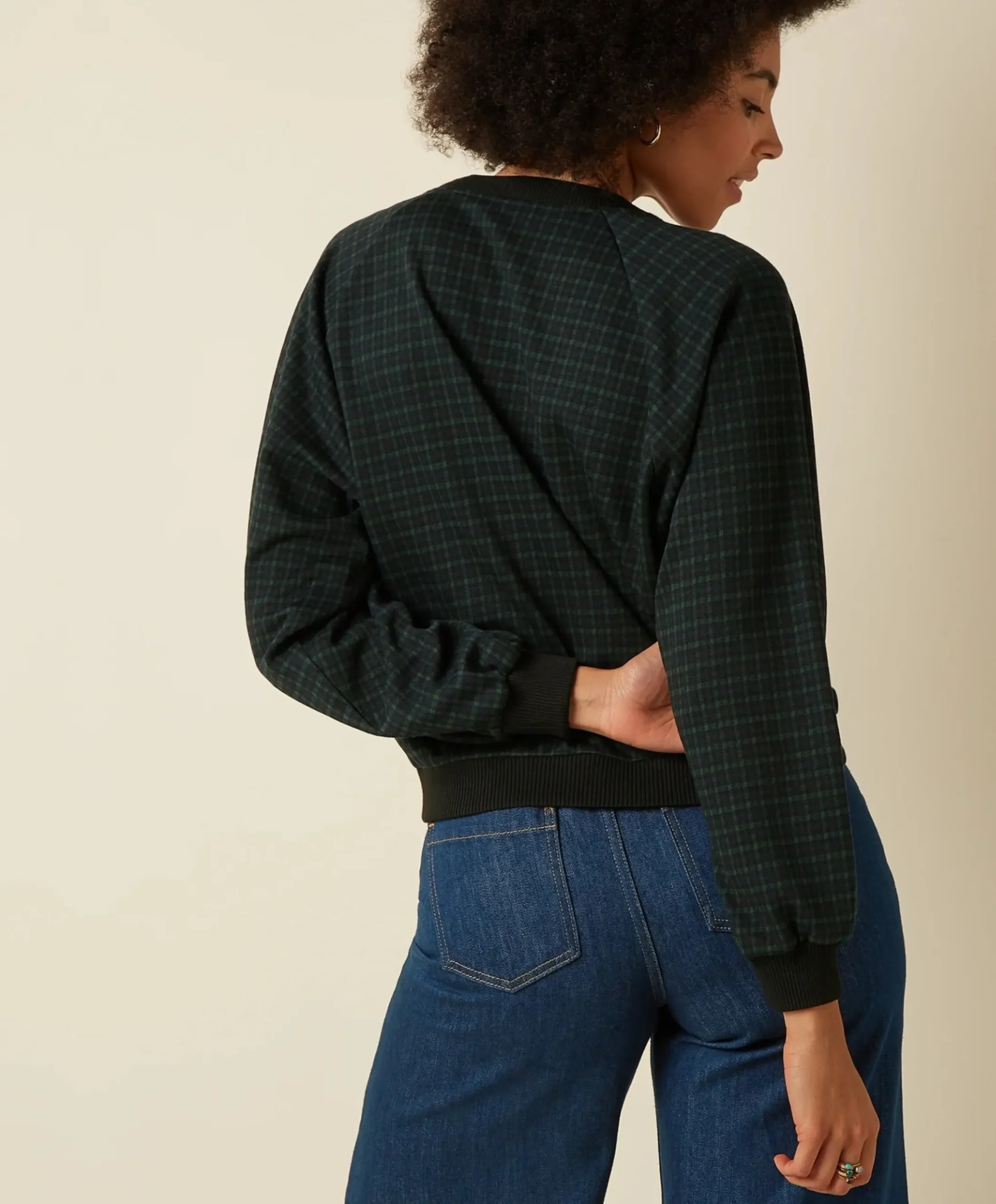 Dames sweater zwart