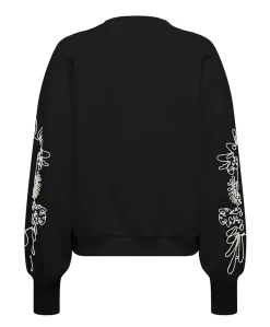 Dames sweater zwart