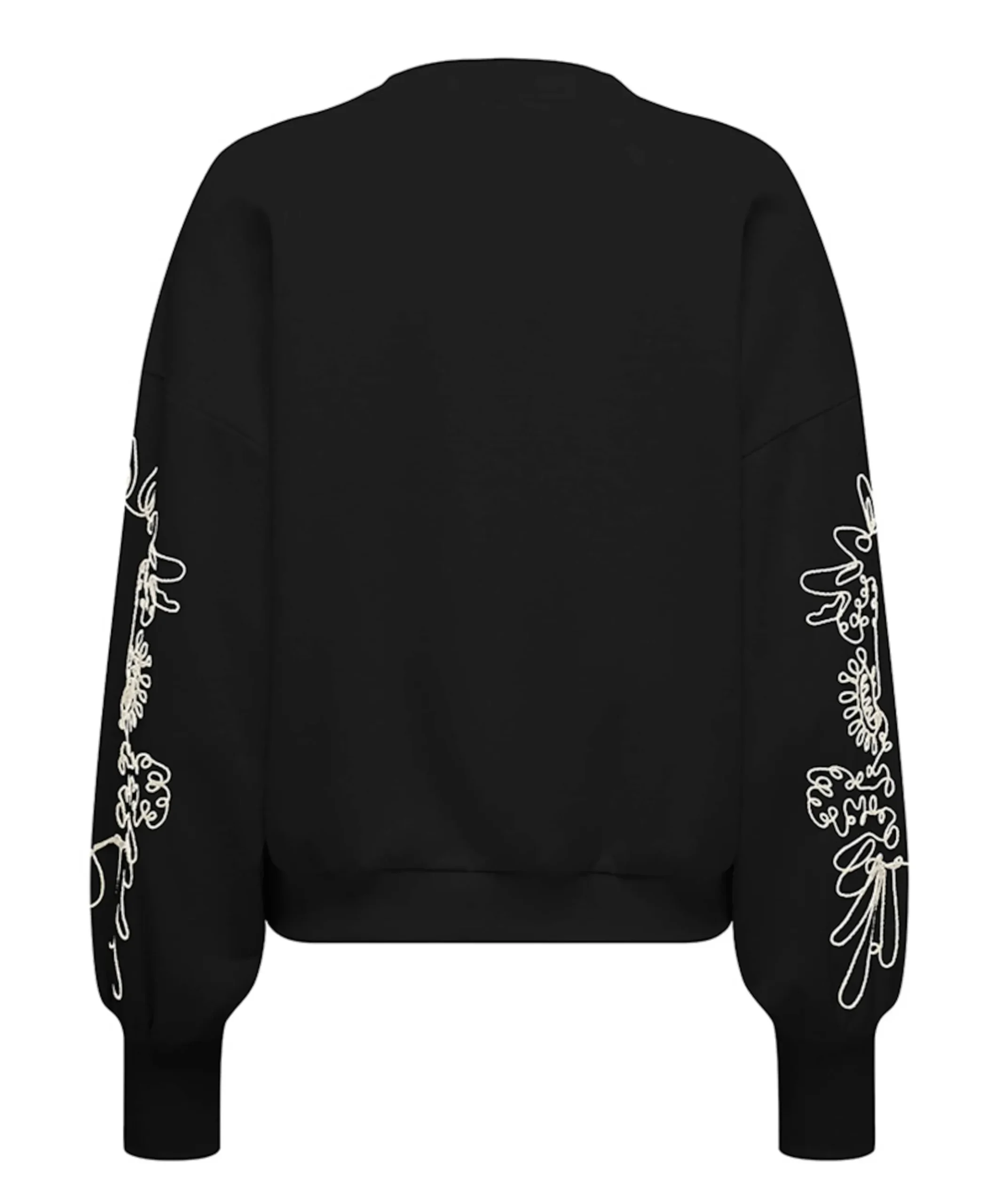 Dames sweater zwart