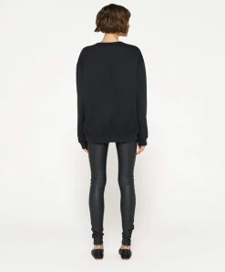 Dames sweater zwart