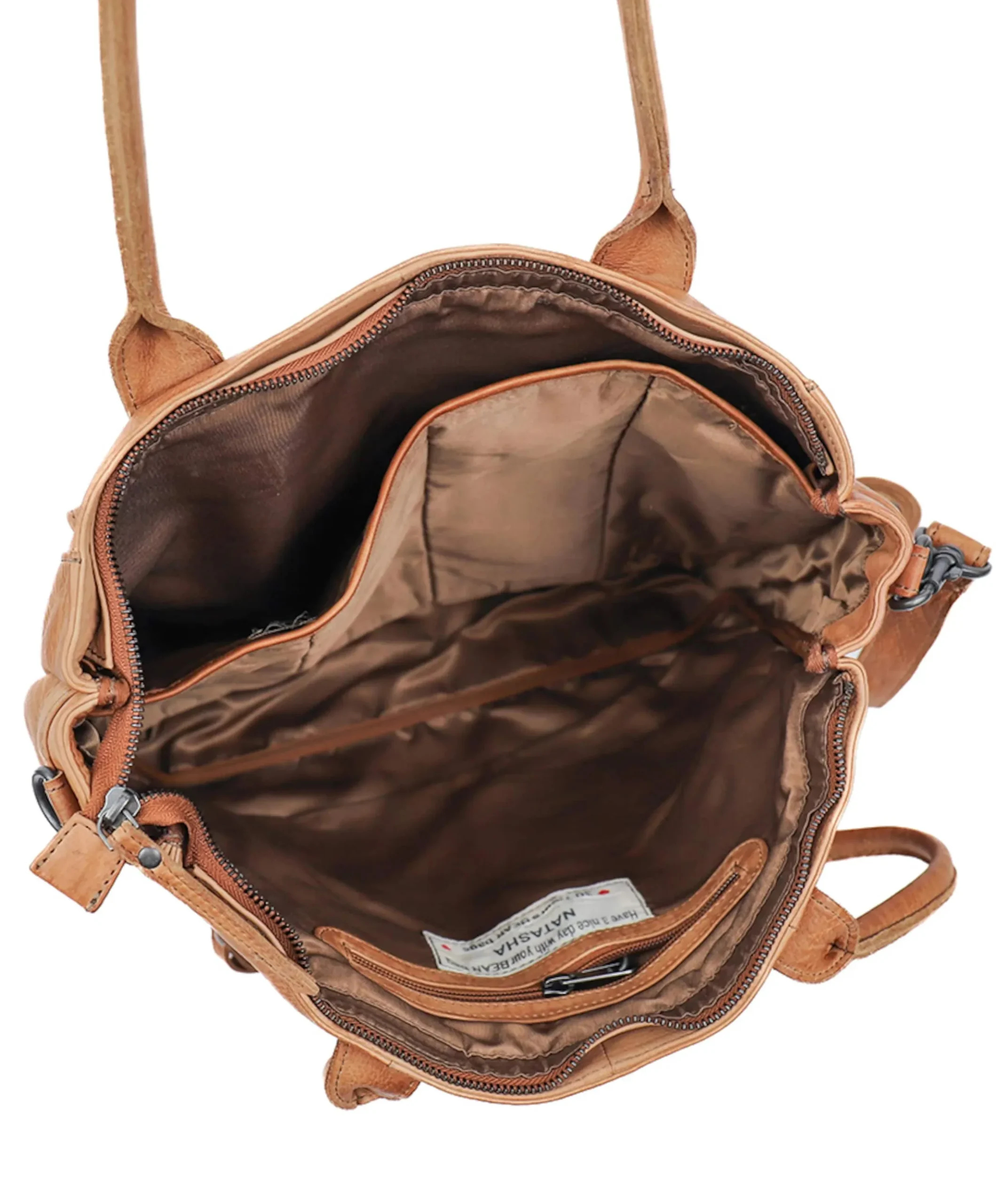 Dames tas beige