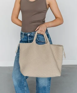 Dames tas beige