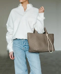 Dames tas beige