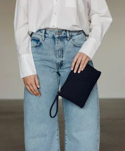 Dames tas blauw