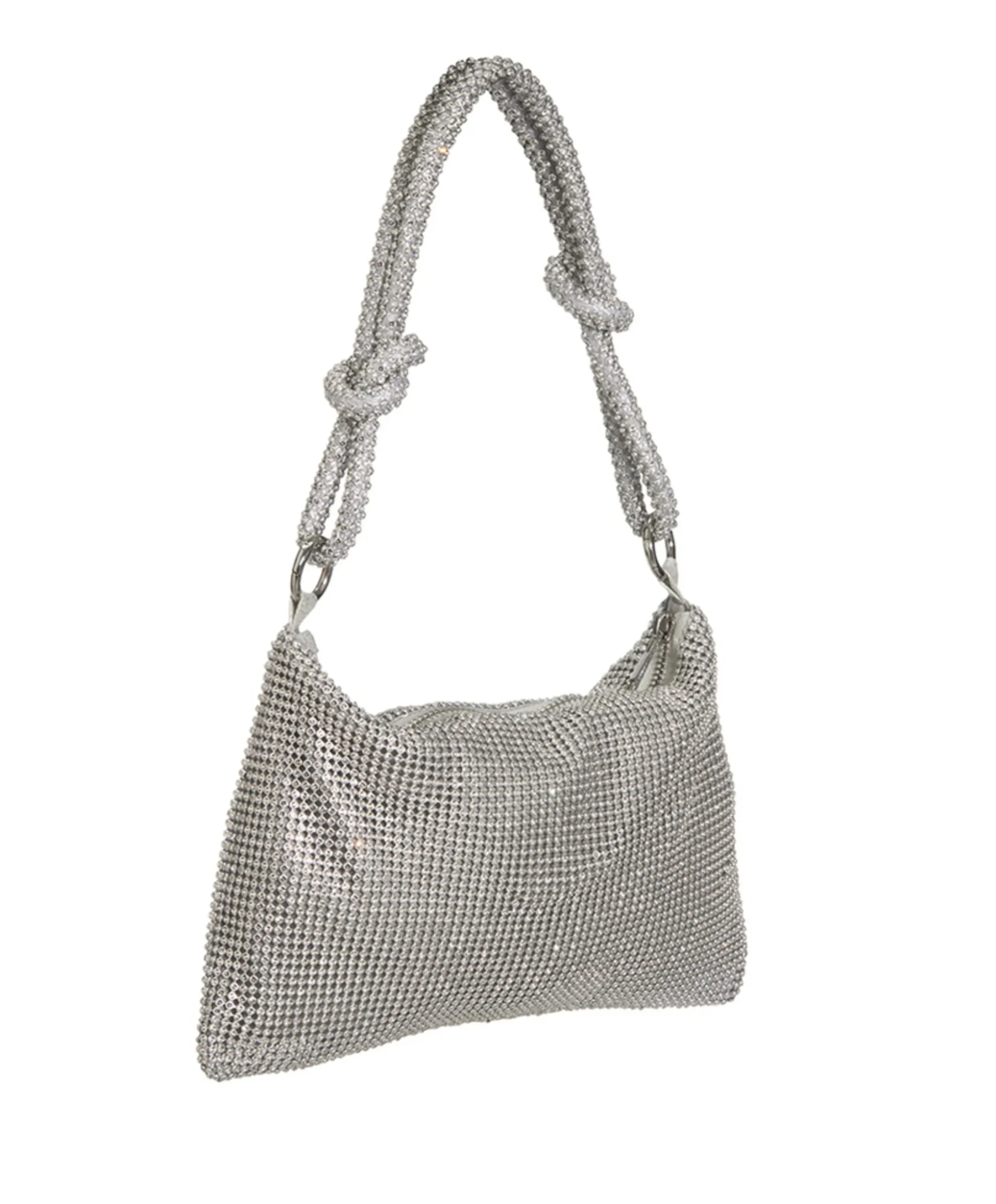 Dames tas zilver