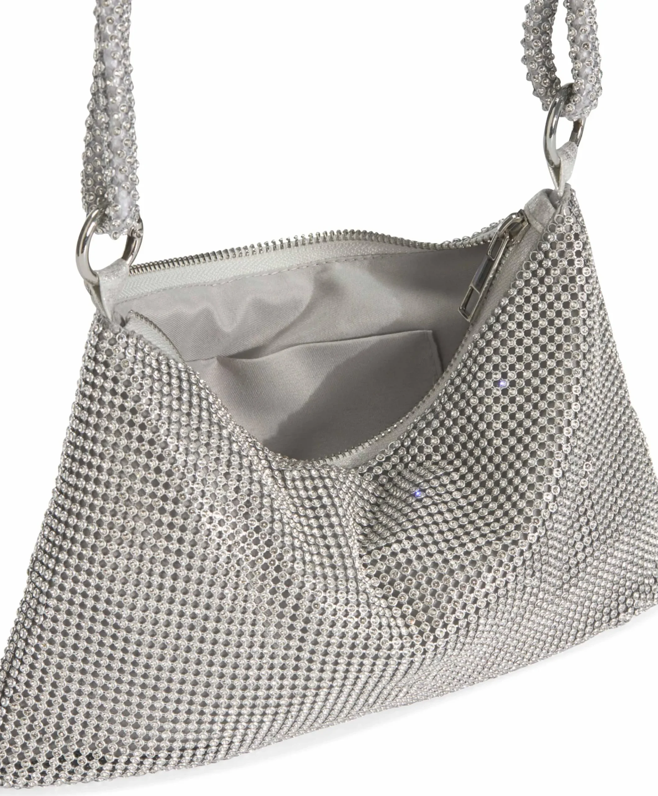 Dames tas zilver