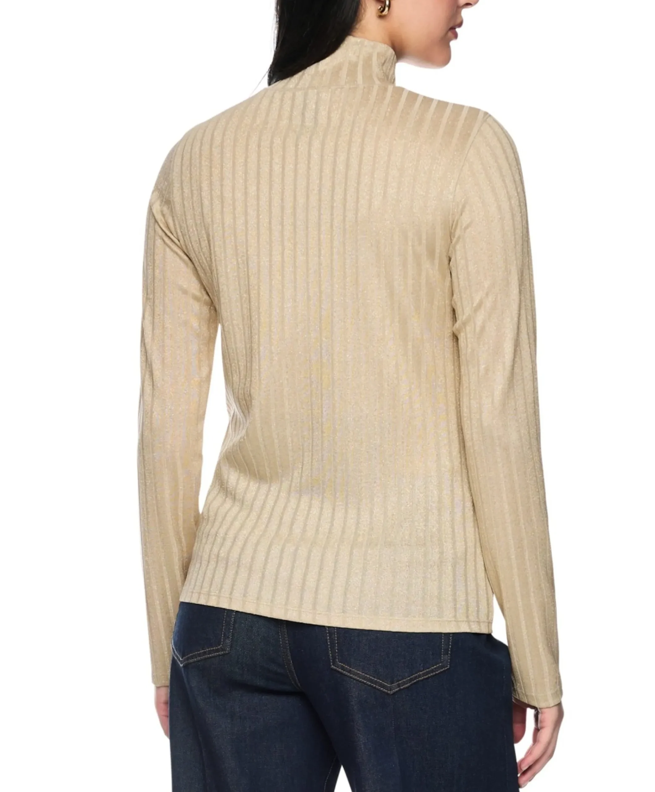 Dames top beige