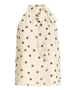 Dames top beige