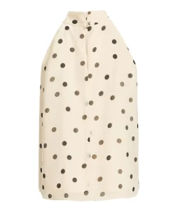 Dames top beige
