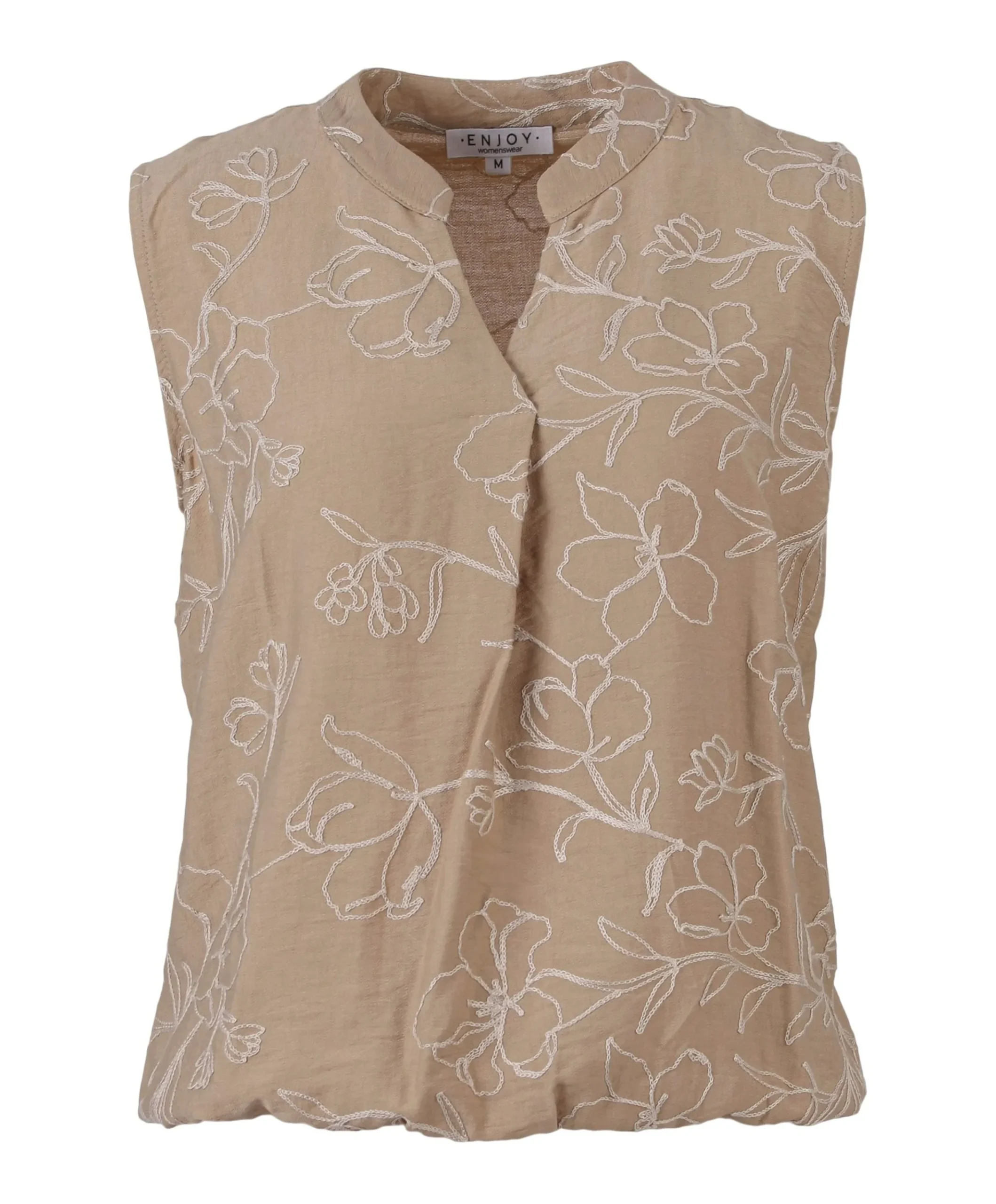 Dames top beige
