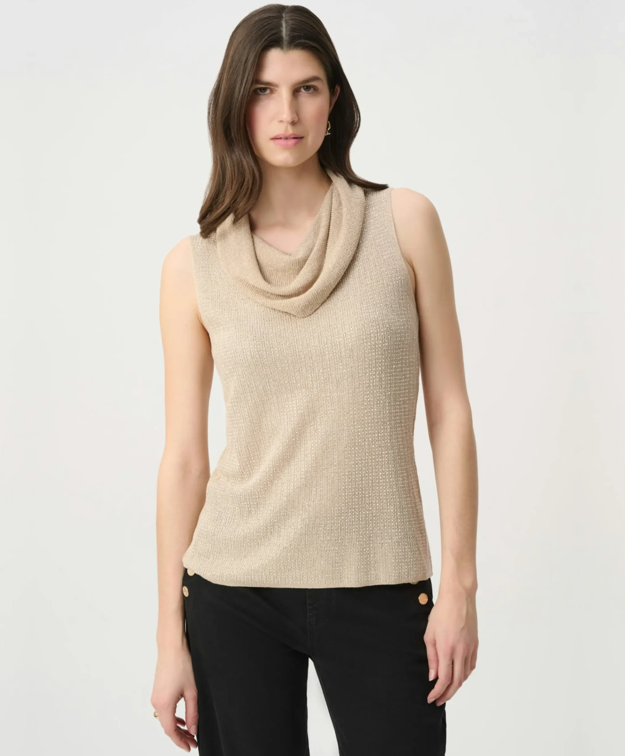 Dames top beige