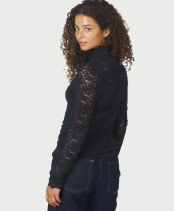 Dames top blauw