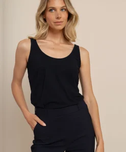 Dames top blauw