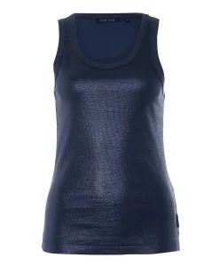 Dames top blauw