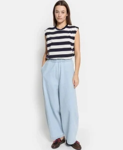 Dames top blauw