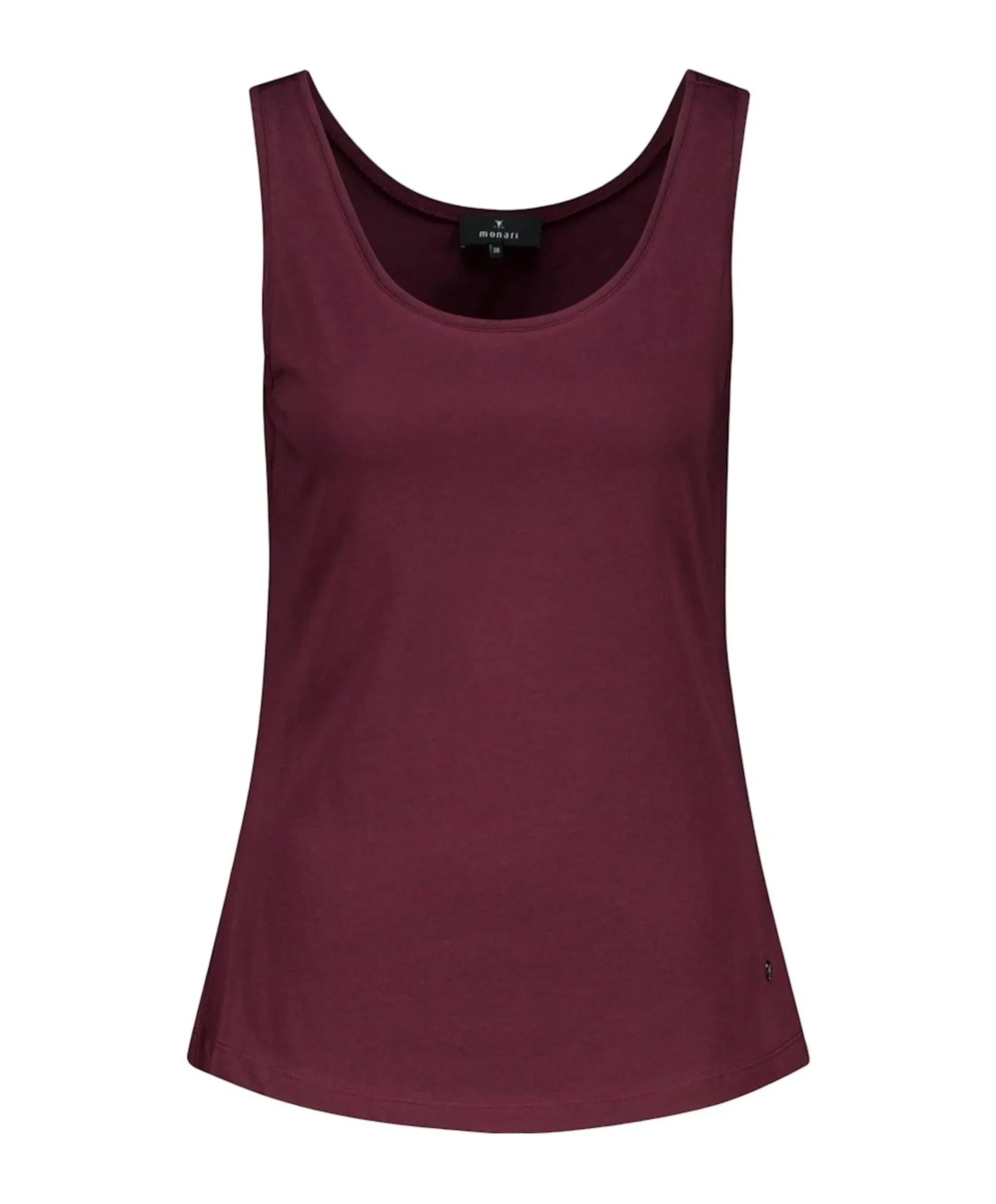 Dames top bordeaux