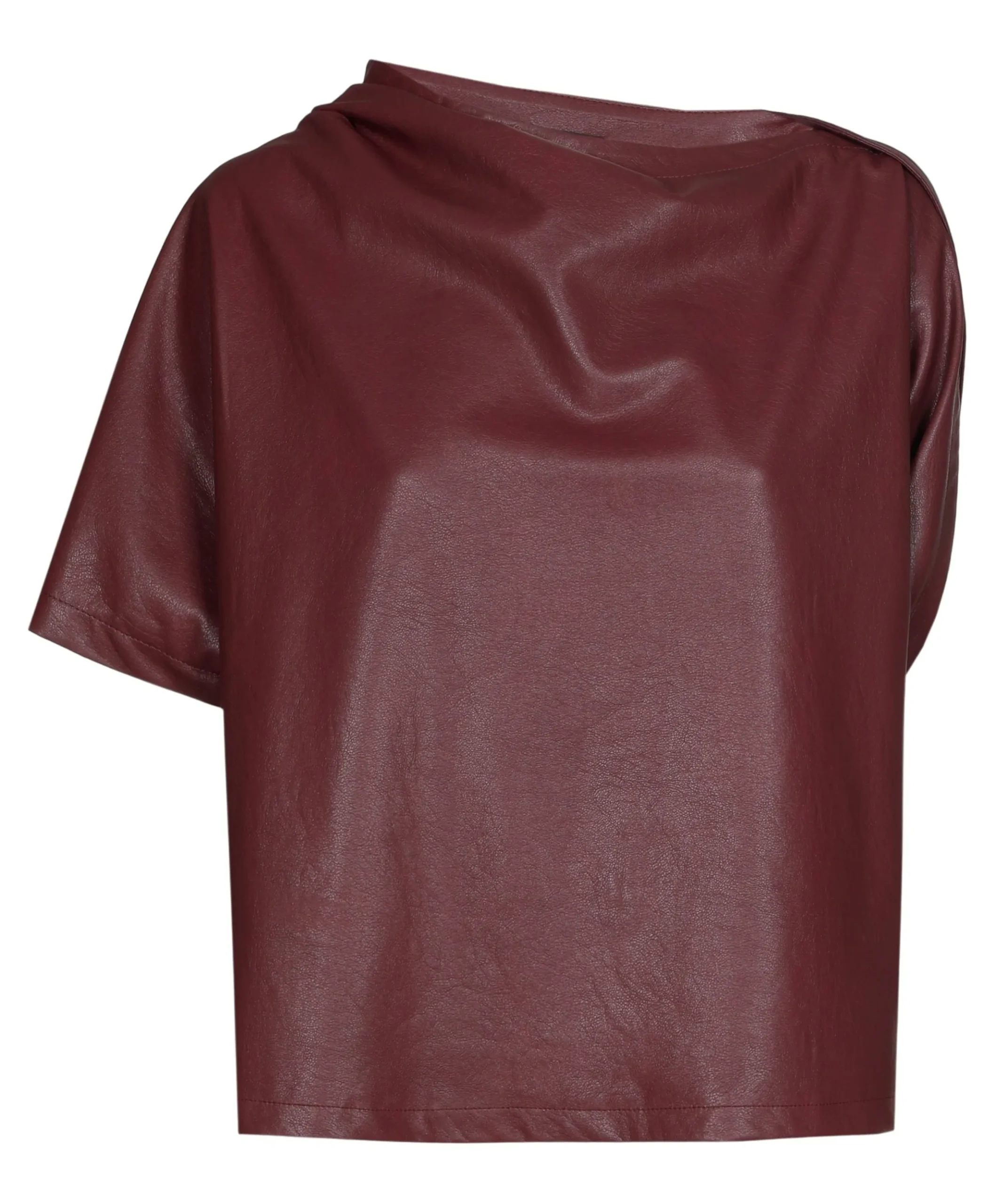 Dames top bordeaux