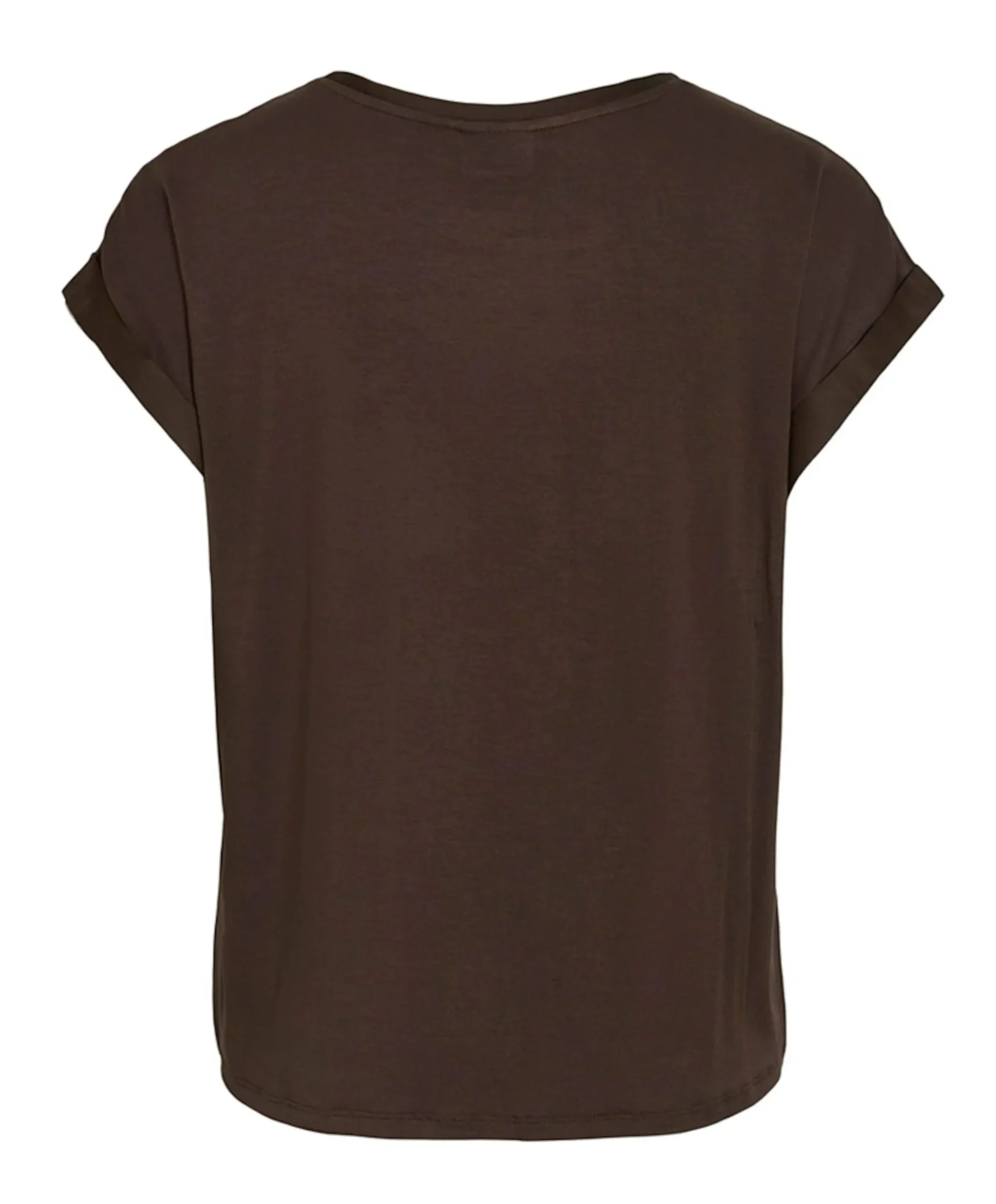 Dames top bruin
