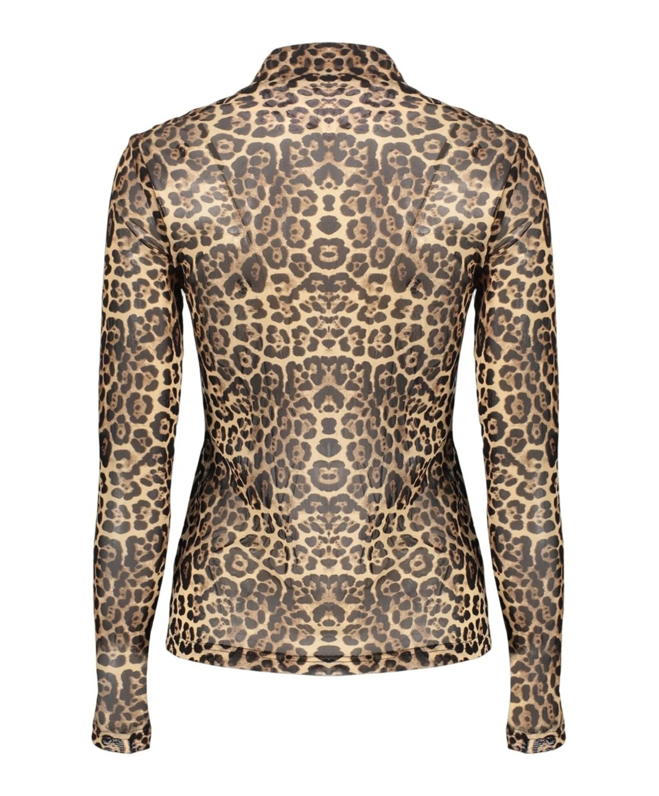 Dames top bruin