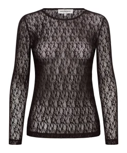 Dames top bruin