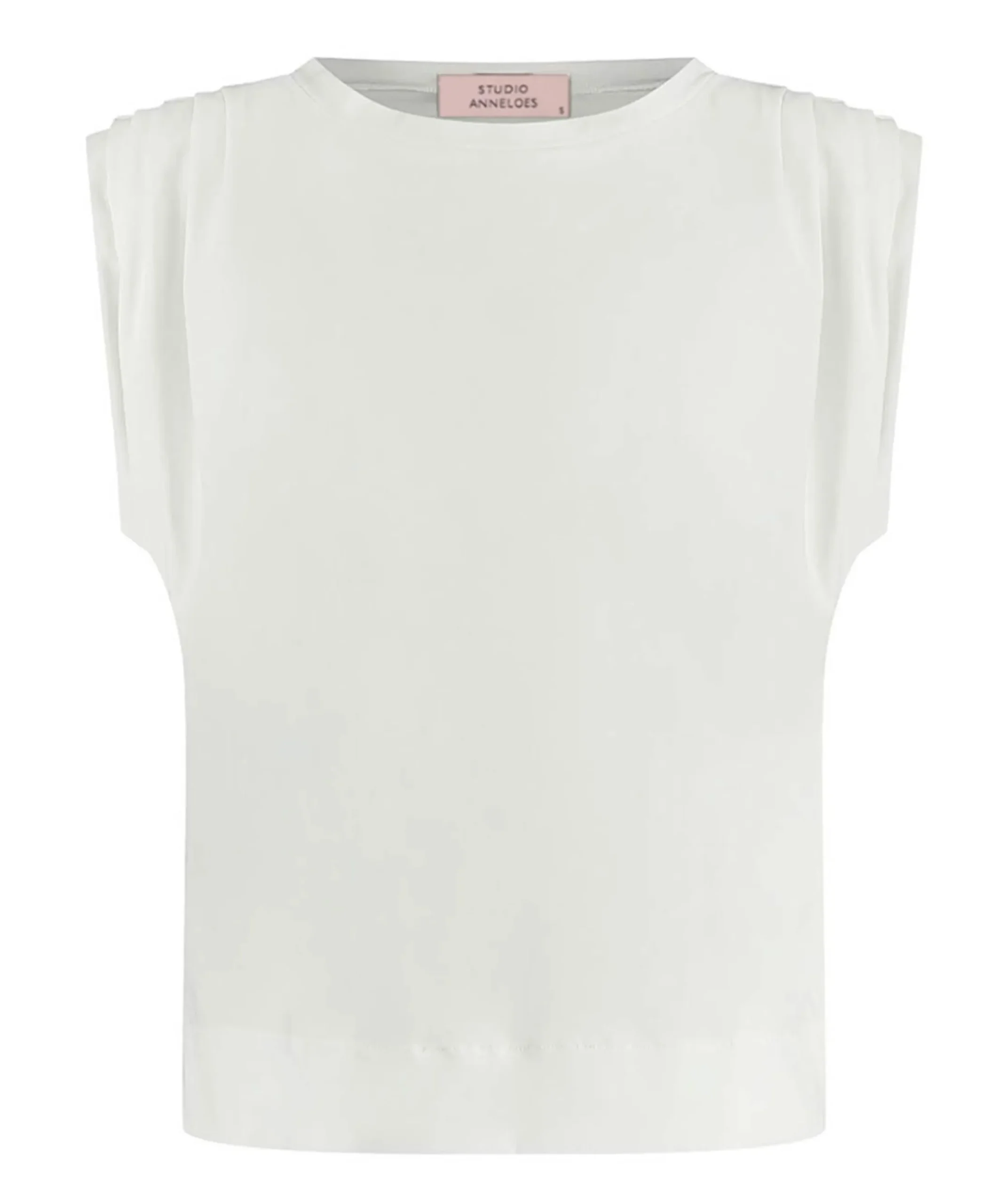 Dames top ecru