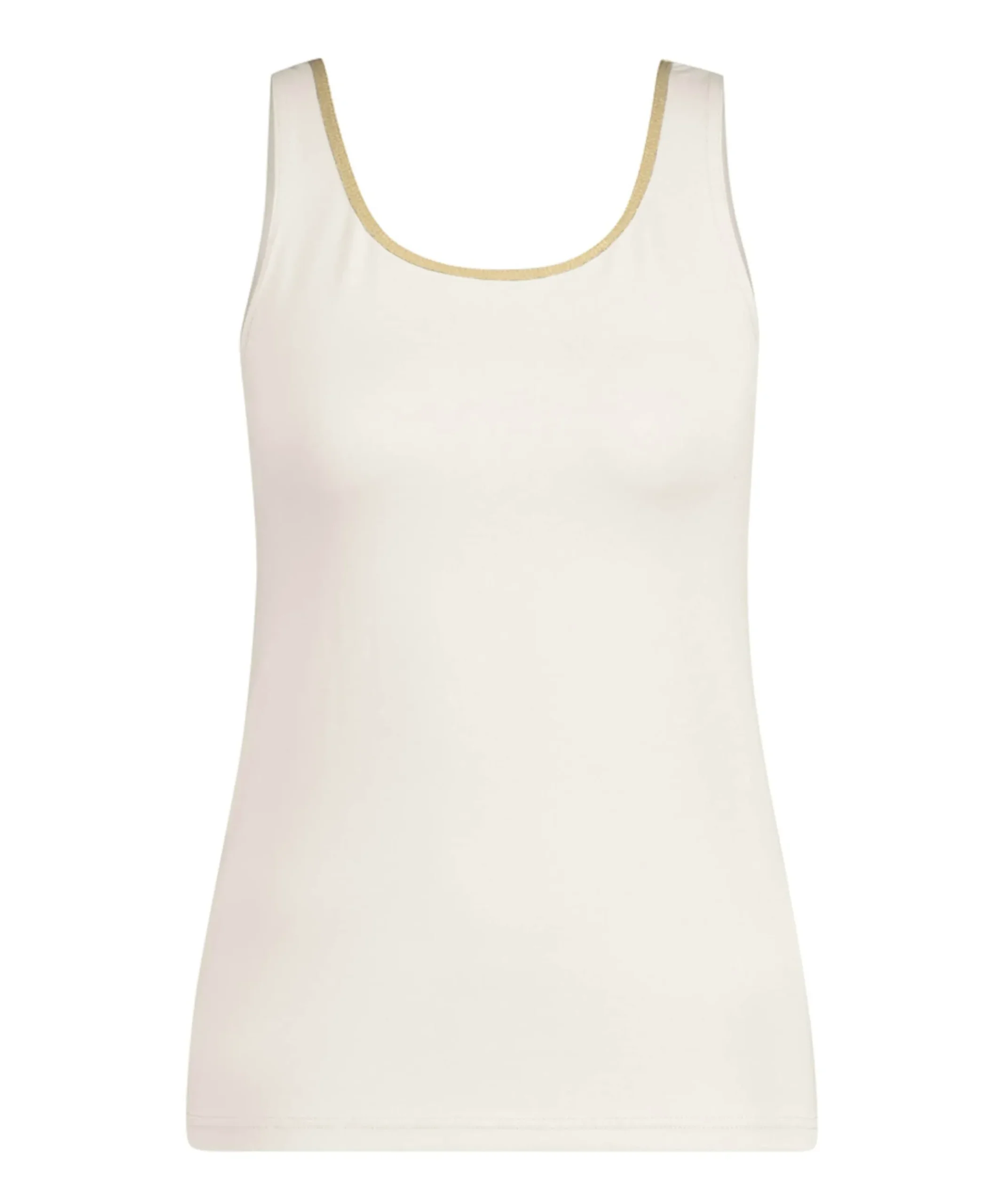 Dames top ecru