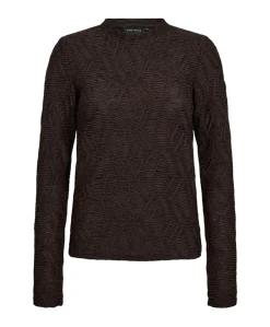 Dames top grijs