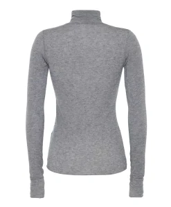 Dames top grijs