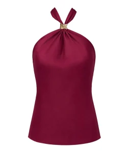 Dames top rood