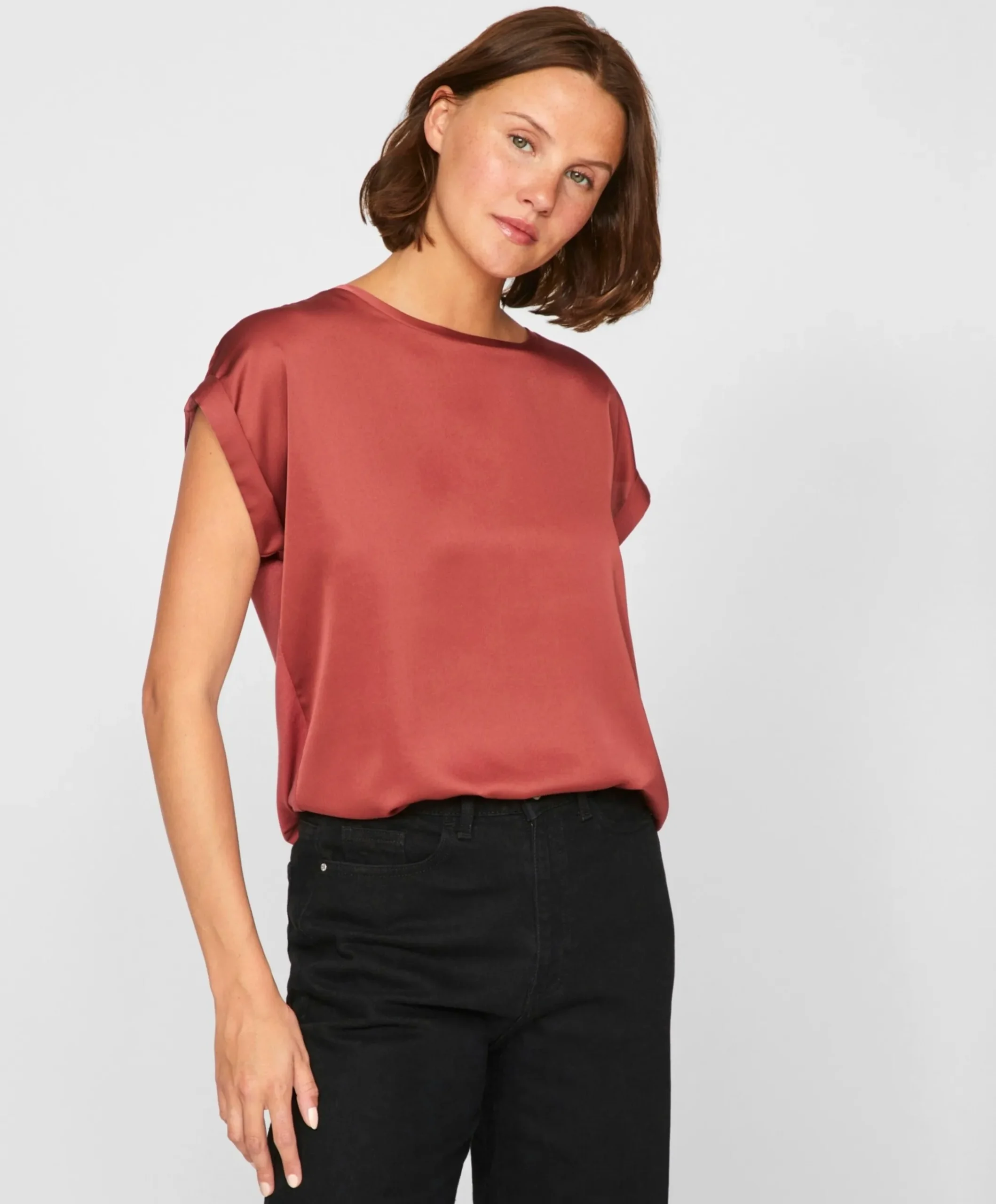 Dames top roze