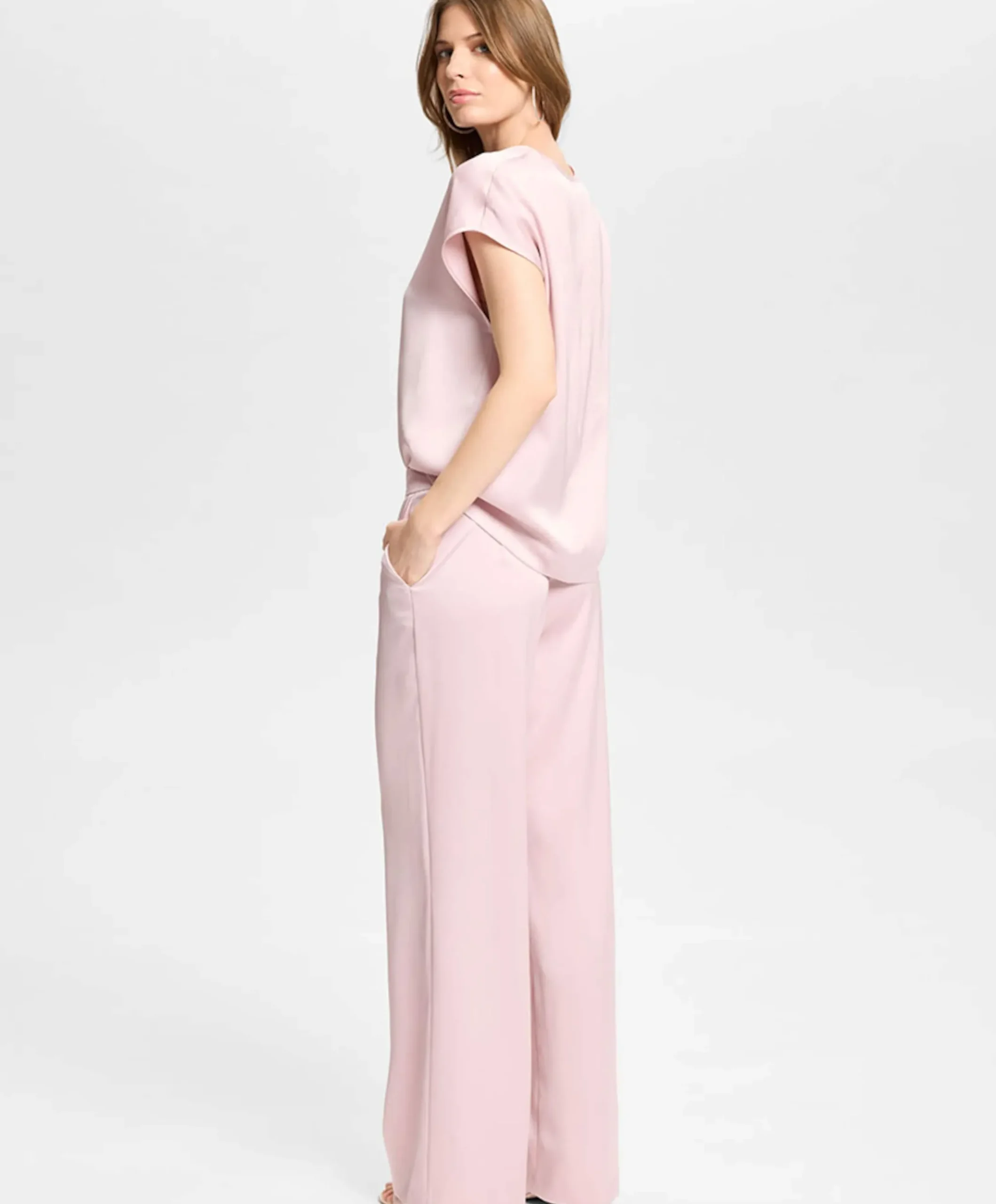 Dames top roze