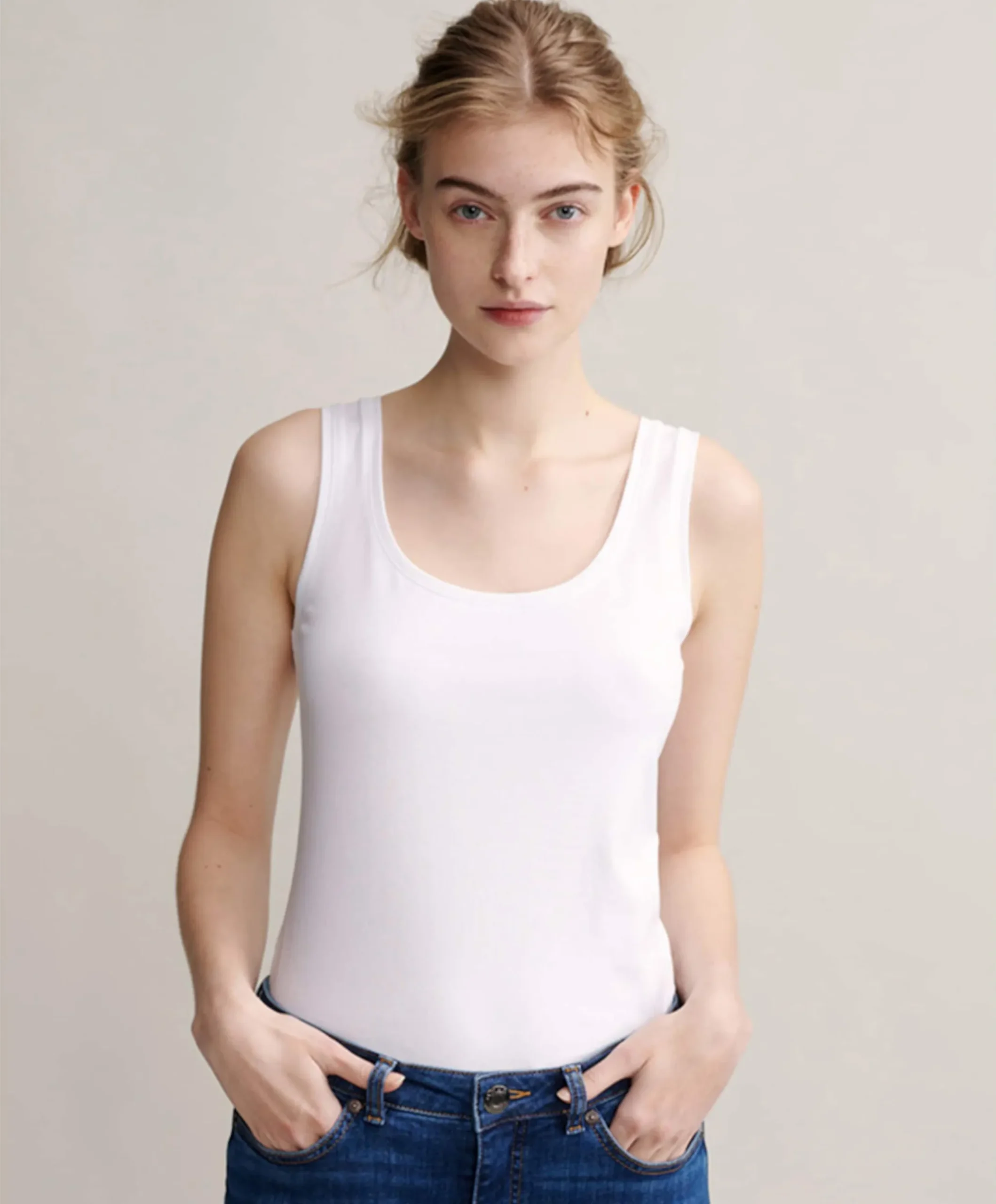 Dames top wit