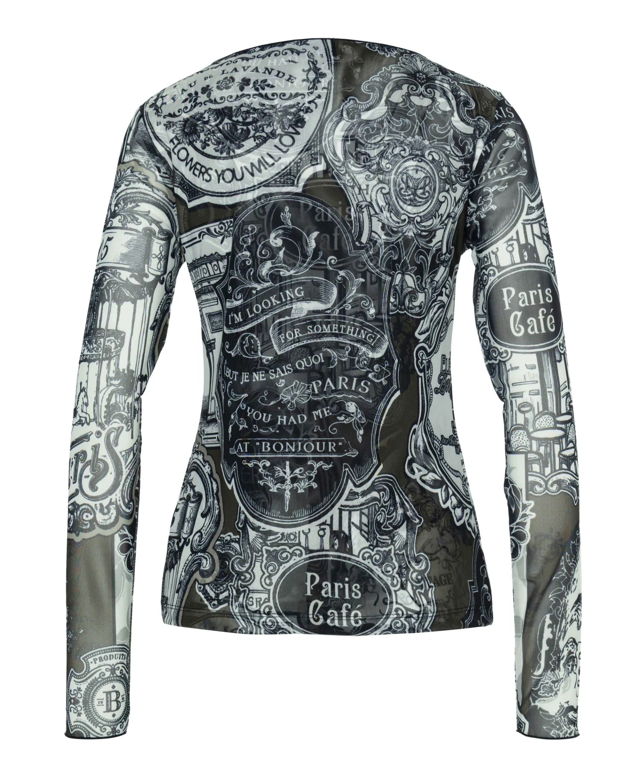 Dames top zwart