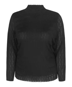 Dames top zwart