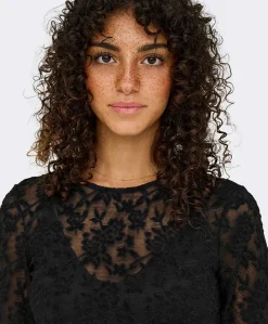 Dames top zwart