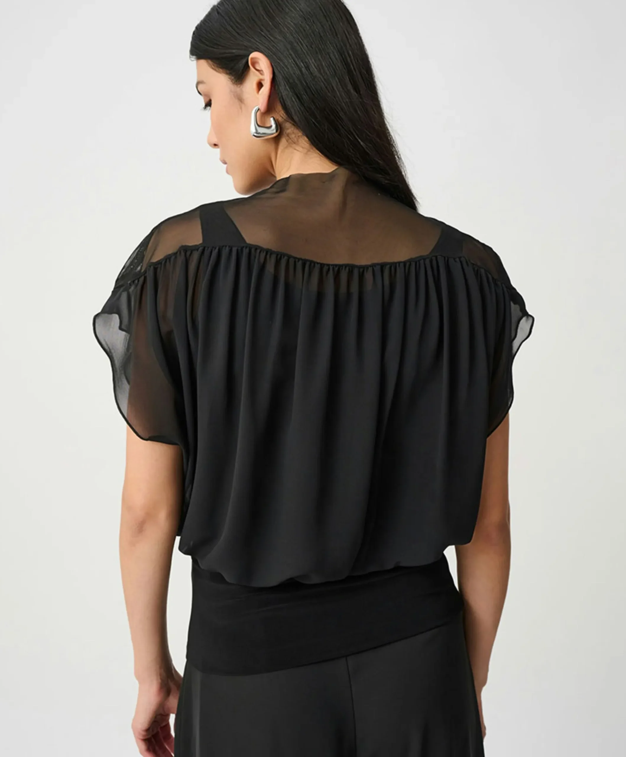 Dames top zwart
