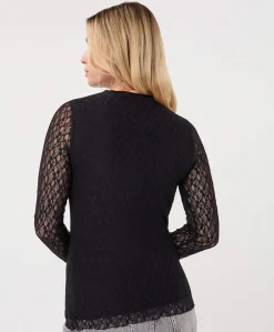 Dames top zwart