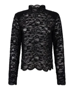Dames top zwart