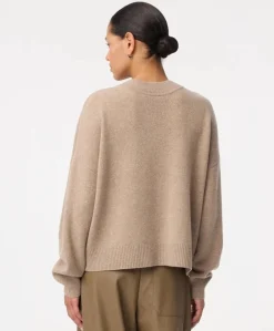 Dames trui beige