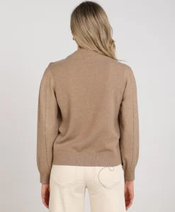 Dames trui beige