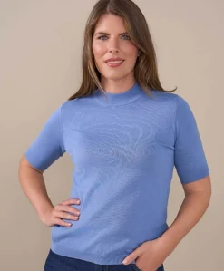 Dames trui blauw